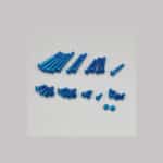 KO PROPO Alloy Screw Set for EX-RR/EX -2 - Blue KO10594