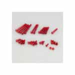 KO PROPO Alloy Screw Set for EX-RR/EX-2 - Red KO10595