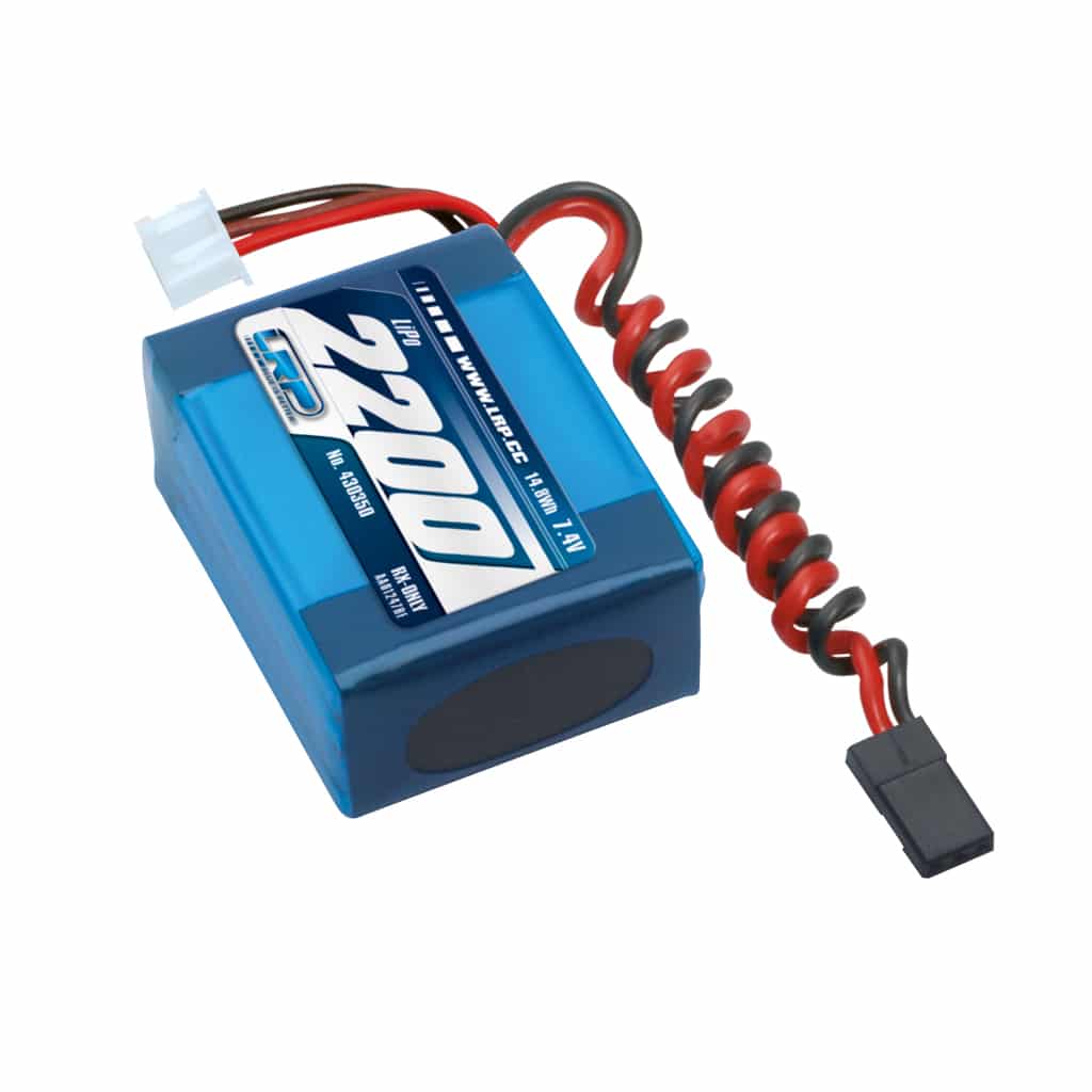 lrp430350_1 LRP Lipo 2200 RX-Pack Small Hump - 7.4v (2s) LRP430350 - Image 1