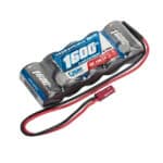 LRP XTEC RX-Pack Straight 2/3A NiMH-BEC-1600mAh LRP430602