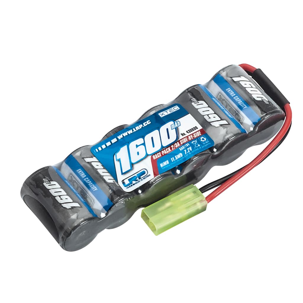 lrp430606_1 LRP XTEC Race Pack S x Side 2/3A-1600mAh LRP430606 - Image 1