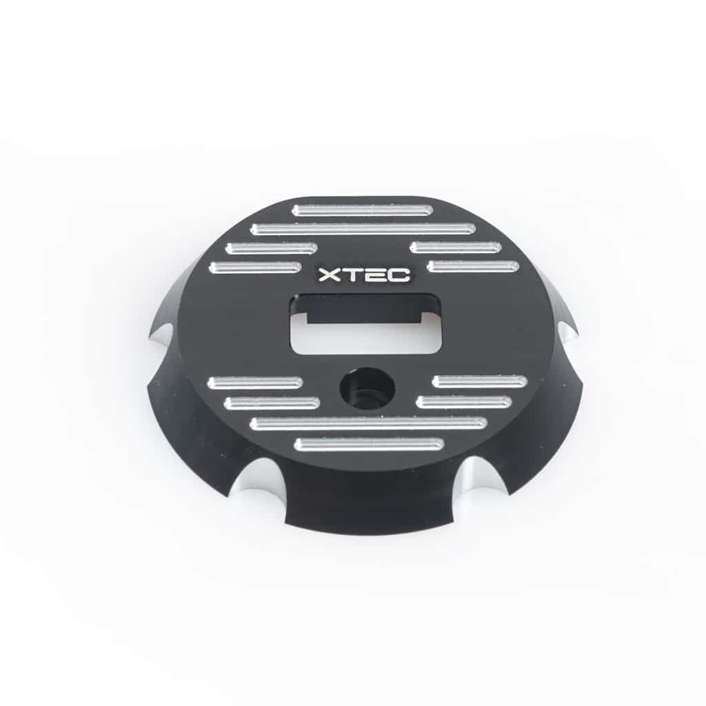 lrp520500_1 LRP X22 Aluminium Endplate - Black LRP520500 - Image 1