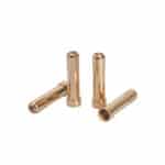 LRP 5mm - 4mm Gold Works Team Adpr Plug-4pcs LRP65811
