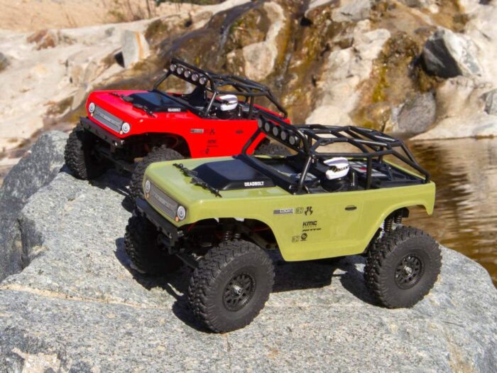 Axial SCX24 Deadbolt 1/24th 4WD RTR Green AXI90081T2 - Image 8