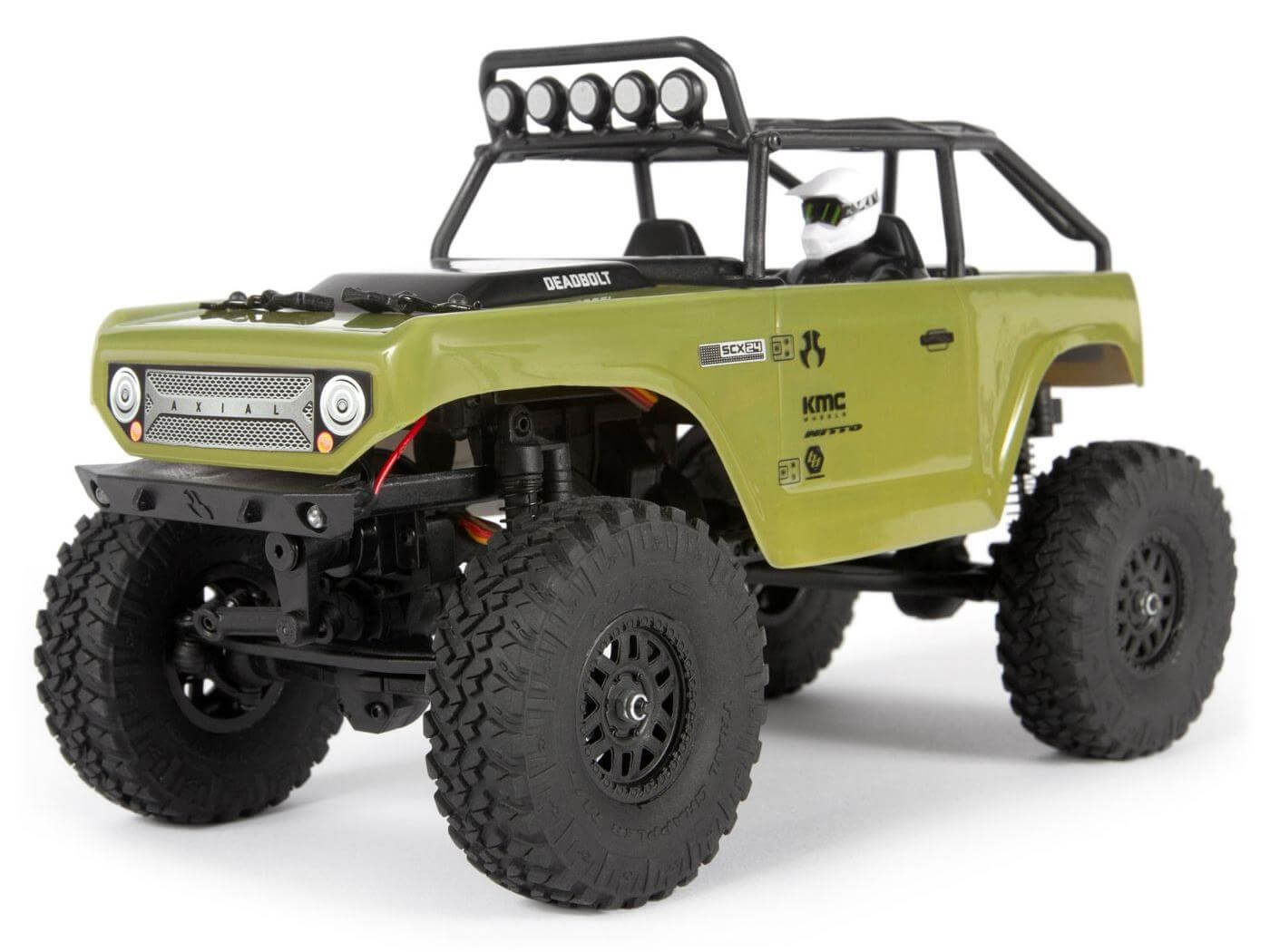 C-AXI90081T2 Axial SCX24 Deadbolt 1/24th 4WD RTR Green AXI90081T2 - Image 1