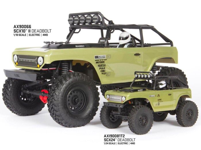 Axial SCX24 Deadbolt 1/24th 4WD RTR Green AXI90081T2 - Image 3