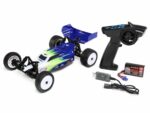 Losi Mini-B 1/16th 2wd Buggy Blue/White LOS01016T1 - Image 9