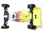 Losi Mini-B 1/16th 2wd Buggy Yellow/White LOS01016T3 - Image 3