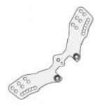 3Racing Fiber Rear Shock Tower for D5 Sport SAK-D520