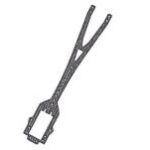 3Racing Graphite Upper Deck For D5 Pro SAK-D5614