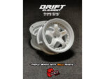 DS Racing Drift Element Wheel Triple White with Gold Rivets (2pk) DE-004