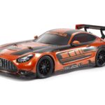 Tamiya TT02 Mercedes-AMG GT3 EVO (TT-02) with Orange Painted Body 47519