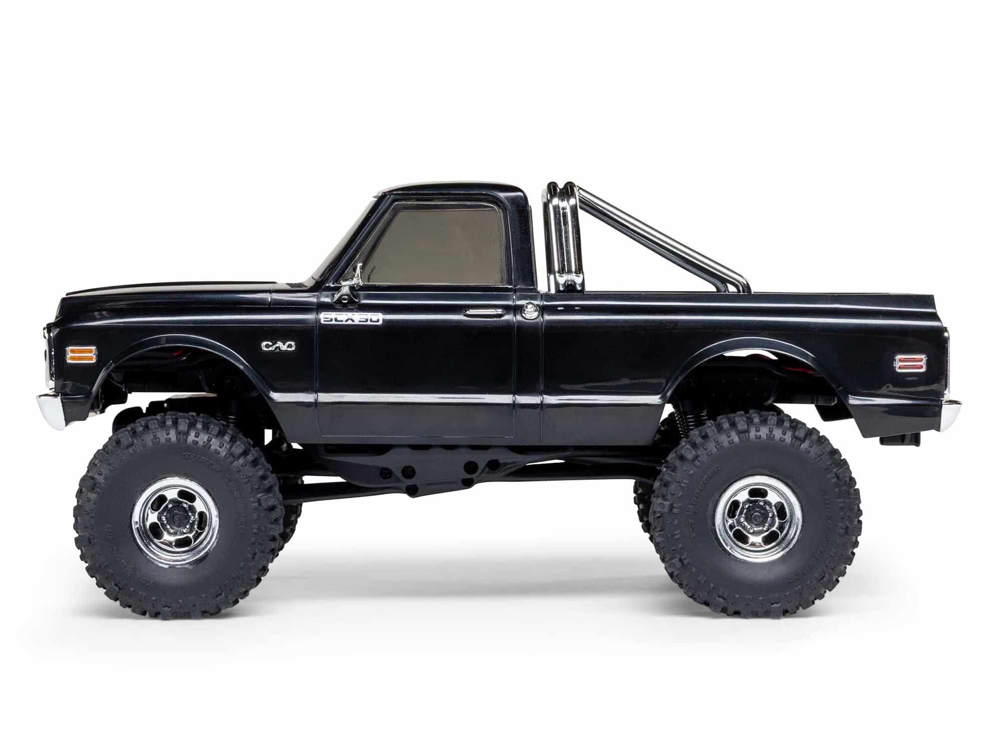 Axial 1/30th SCX30 Chevrolet K10 4X4 RTR Rock Crawler Black AXI-2260T2