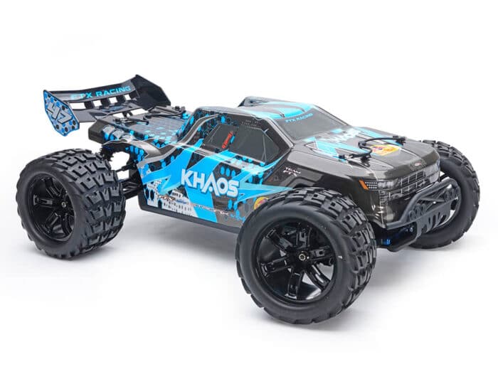 FTX Khaos 1/10th Brushless 4wd Truggy RTR Blue FTX5564B - Image 4