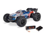 Arrma 1/16th Mini Kraton 3S DSC 4X4 RTR with Batt/Charg Red/Blue ARA2508ST1