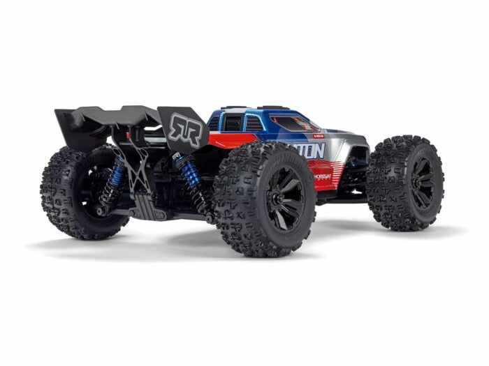 Arrma 1/16th Mini Kraton 3S DSC 4X4 RTR with Batt/Charg Red/Blue ARA2508ST1 - Image 4