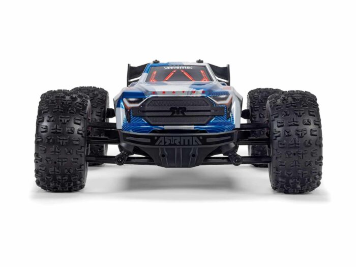 Arrma 1/16th Mini Kraton 3S DSC 4X4 RTR with Batt/Charg Red/Blue ARA2508ST1 - Image 7