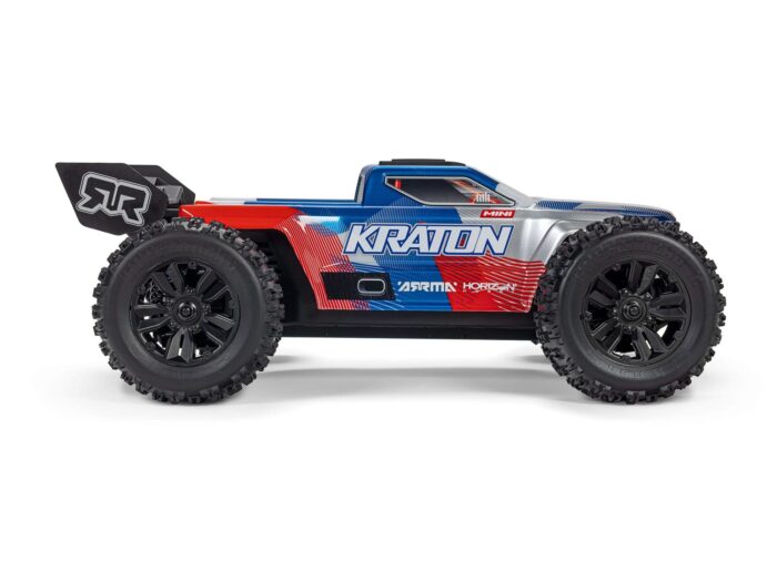 Arrma 1/16th Mini Kraton 3S DSC 4X4 RTR with Batt/Charg Red/Blue ARA2508ST1 - Image 3