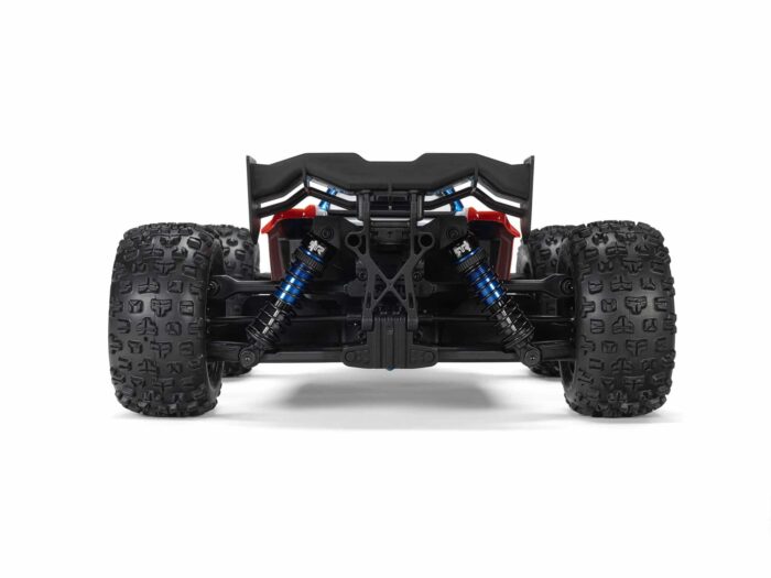 Arrma 1/16th Mini Kraton 3S DSC 4X4 RTR with Batt/Charg Red/Blue ARA2508ST1 - Image 6