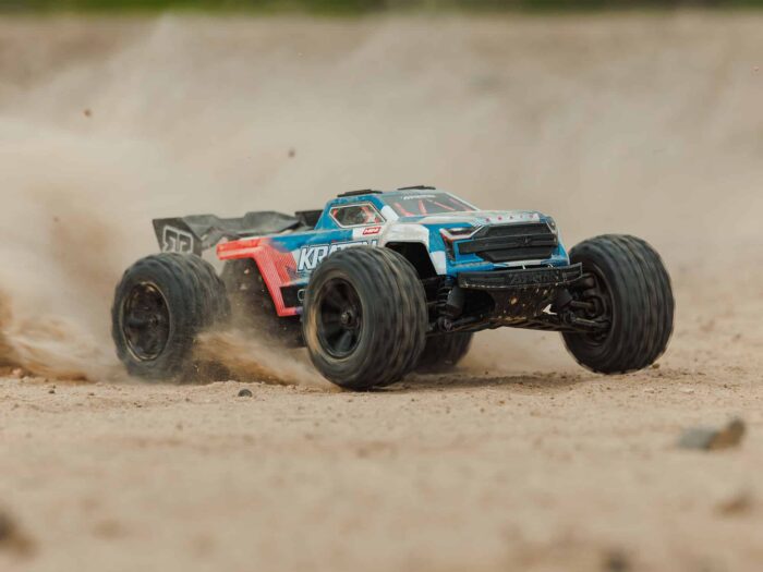 Arrma 1/16th Mini Kraton 3S DSC 4X4 RTR with Batt/Charg Red/Blue ARA2508ST1 - Image 20