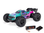 Arrma 1/16th Mini Kraton 3S DSC 4X4 RTR with Batt/Charg Teal/Pink ARA2508ST2