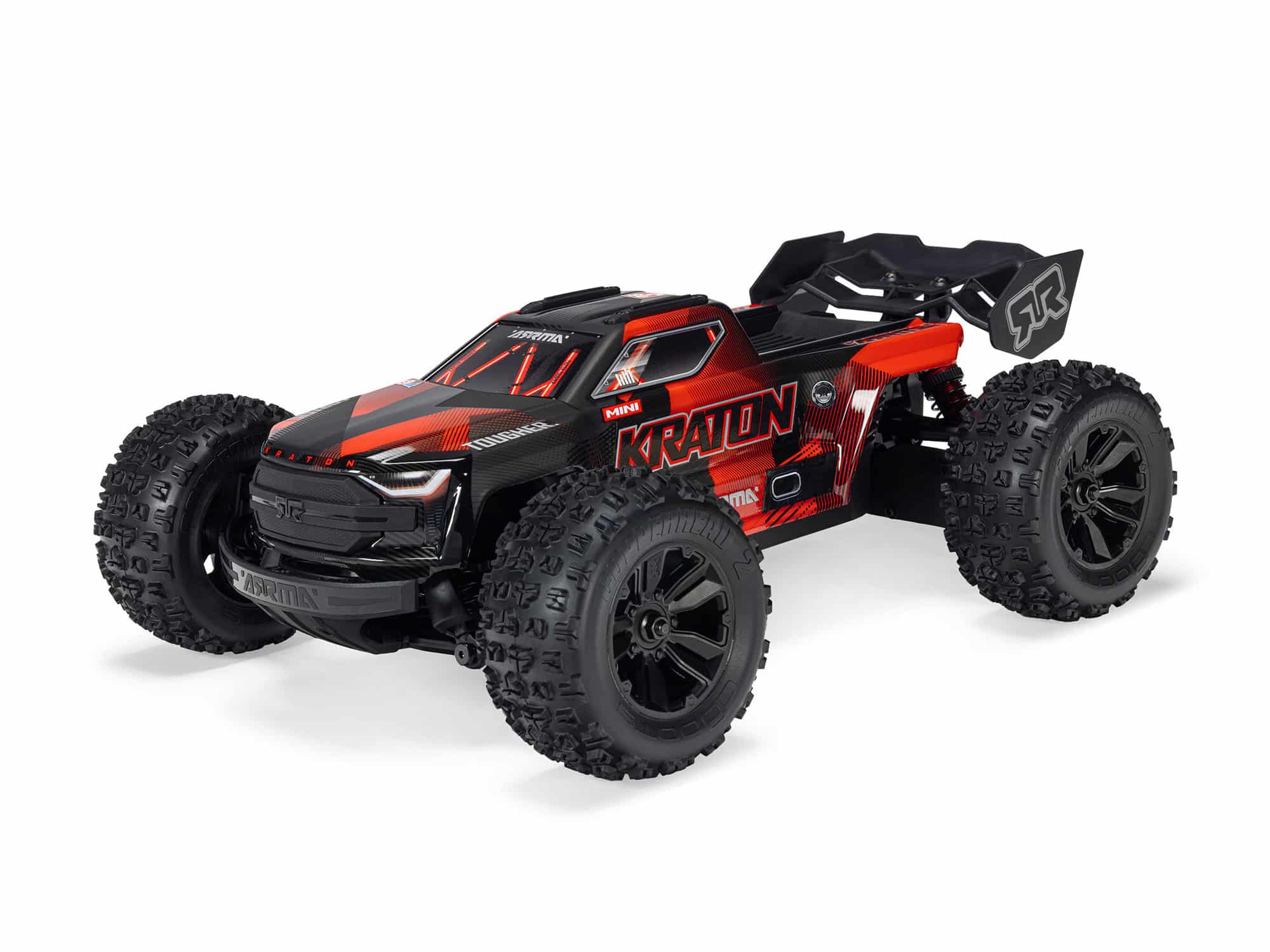 C-ARA2508T1 Arrma 1/16th Mini Kraton 3S DSC 4X4 RTR Red/Black ARA2508T1 - Image 1