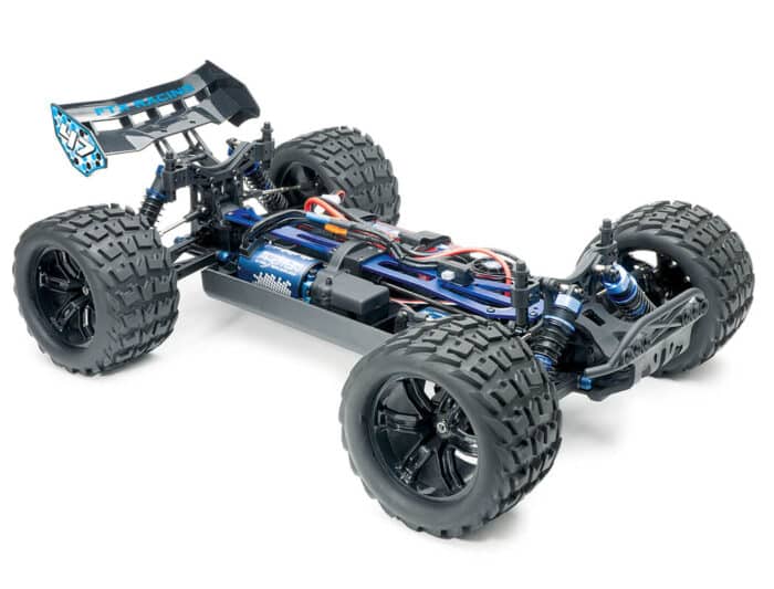 FTX Khaos 1/10th Brushless 4wd Truggy RTR Blue FTX5564B - Image 11