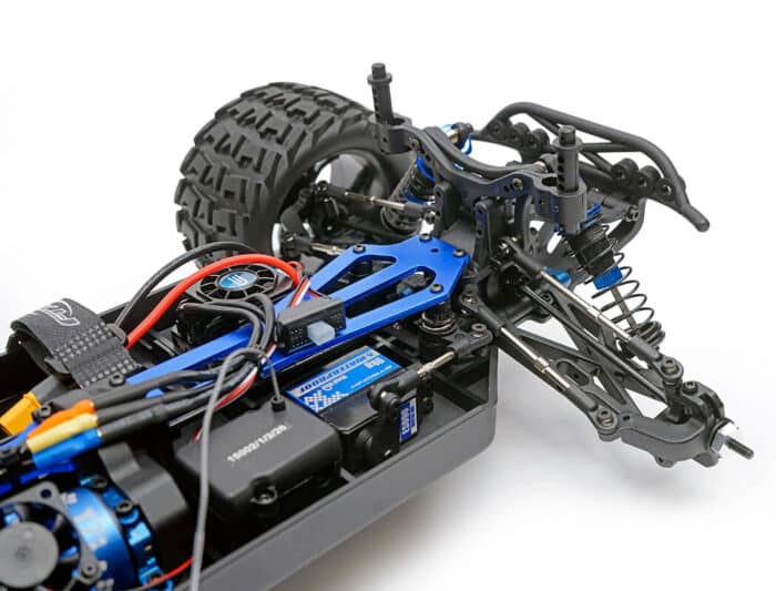 FTX Khaos 1/10th Brushless 4wd Truggy RTR Blue FTX5564B - Image 18