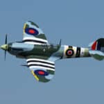Xfly Supermarine Spitfire Mkix Green 1200mm No Landing Gear XF123P-G-NG