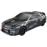 E-ZEE RC 1/43 Lightning GTR 4WD Drift Car W/Gyro - Silver EZ-8503ESL